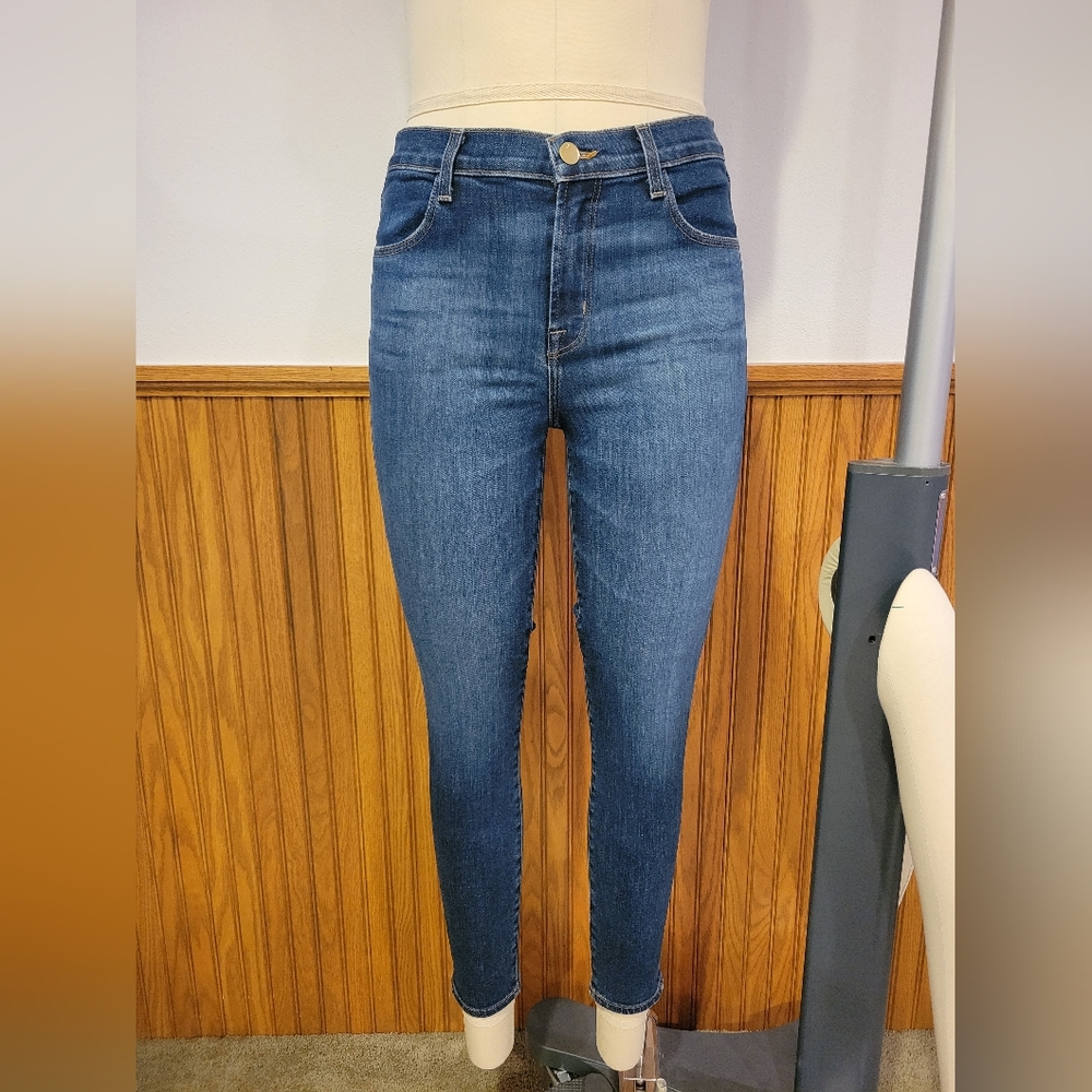 J BRAND Alana High-rise crop skinny jeans